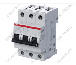 Автоматический выключатель 3-полюсный. 32А. 6кА (S203 D32) Автоматический выключатель 3-полюсный. 32А. 6кА (S203 D32)