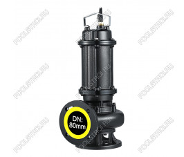 Канализационный насос AquaViva 50WQ10-11-0,75(DN50,Q=10,H=11,P=0,75kW,380V)