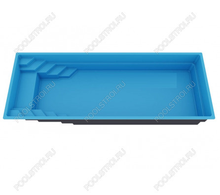 Композитный бассейн Ривьера 1000 ECOLINE (10х3.6х1.5м)