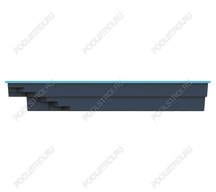 Композитный бассейн Ривьера 1000 ECOLINE (10х3.6х1.5м)