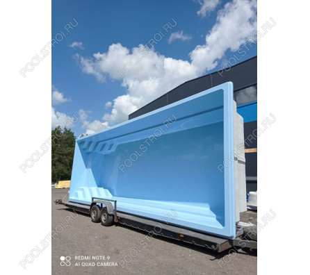 Композитный бассейн Ривьера 1000 ECOLINE (10х3.6х1.5м)